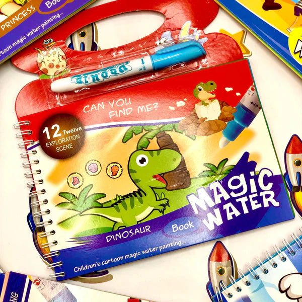 Reusable Water Magic Colouring Books - Kiddie Land
