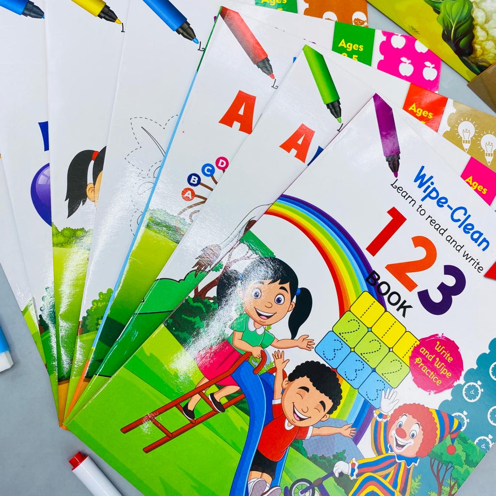 Starting School Wipe - Clean Activity Pack - Kiddie Land