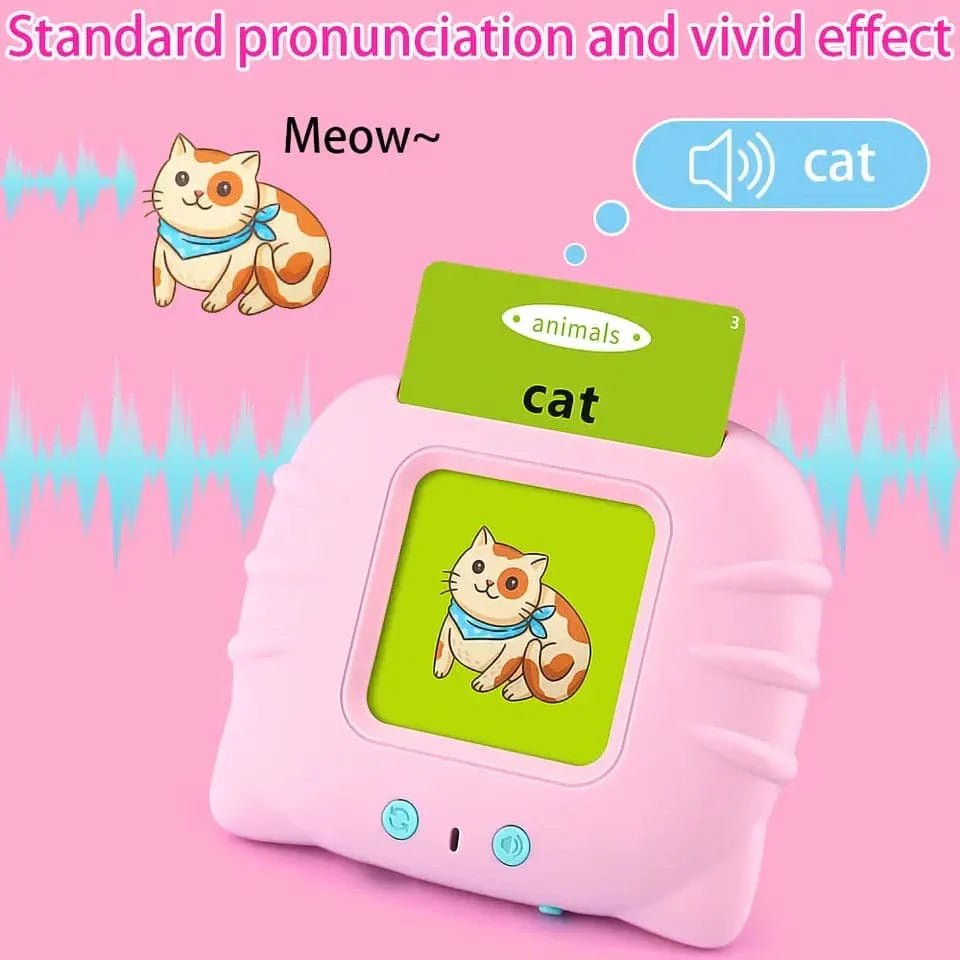 Talking Flash Card Educational Game Set for Preschool Kids - Kiddie Land
