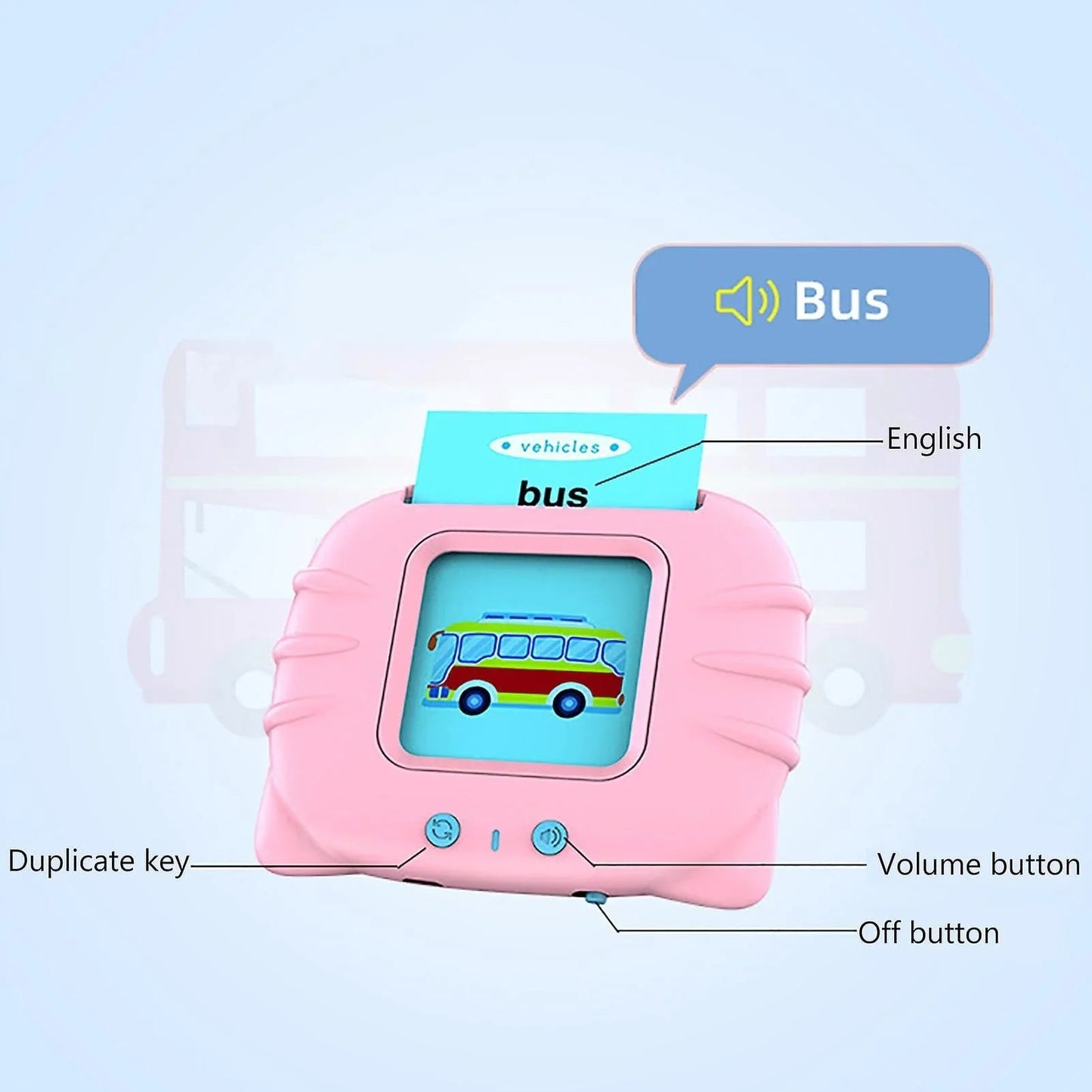 Talking Flash Card Educational Game Set for Preschool Kids - Kiddie Land