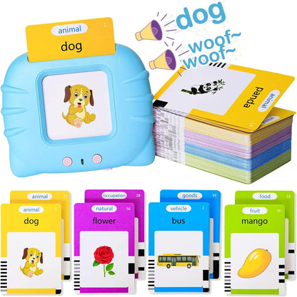 Talking Flash Card Educational Game Set for Preschool Kids - Kiddie Land