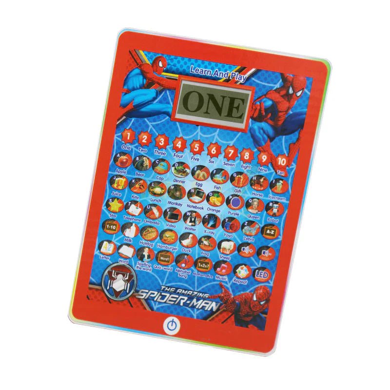 The Amazing Spiderman Study Tablet - Kiddie Land