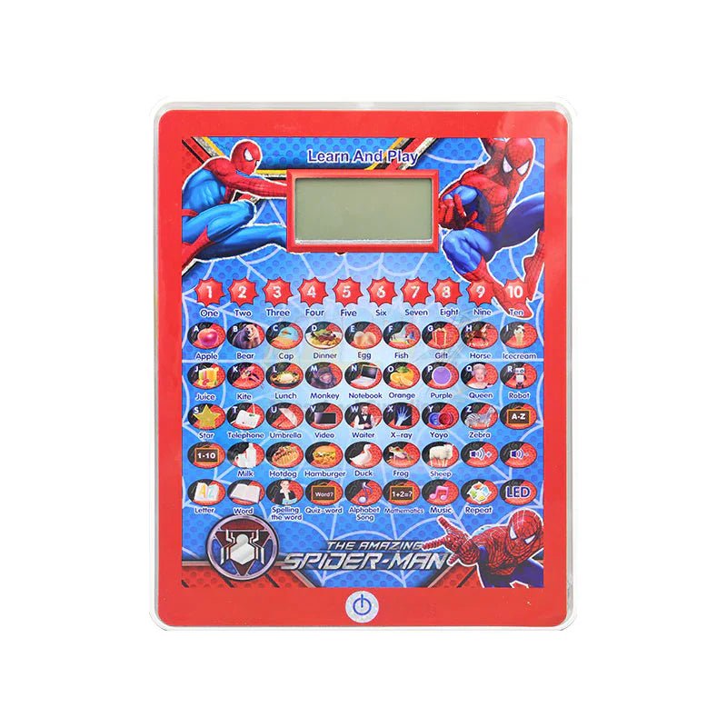 The Amazing Spiderman Study Tablet - Kiddie Land