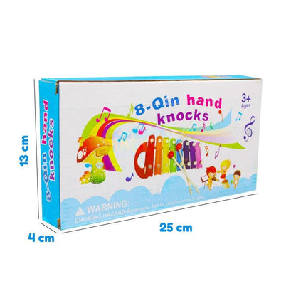 8-Qin Hand Knocks Wooden Xylophone