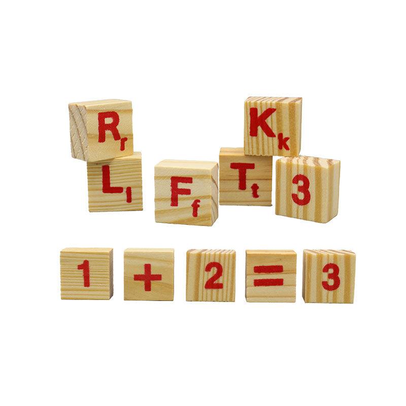 Wooden Abacus Study Blocks - Kiddie Land