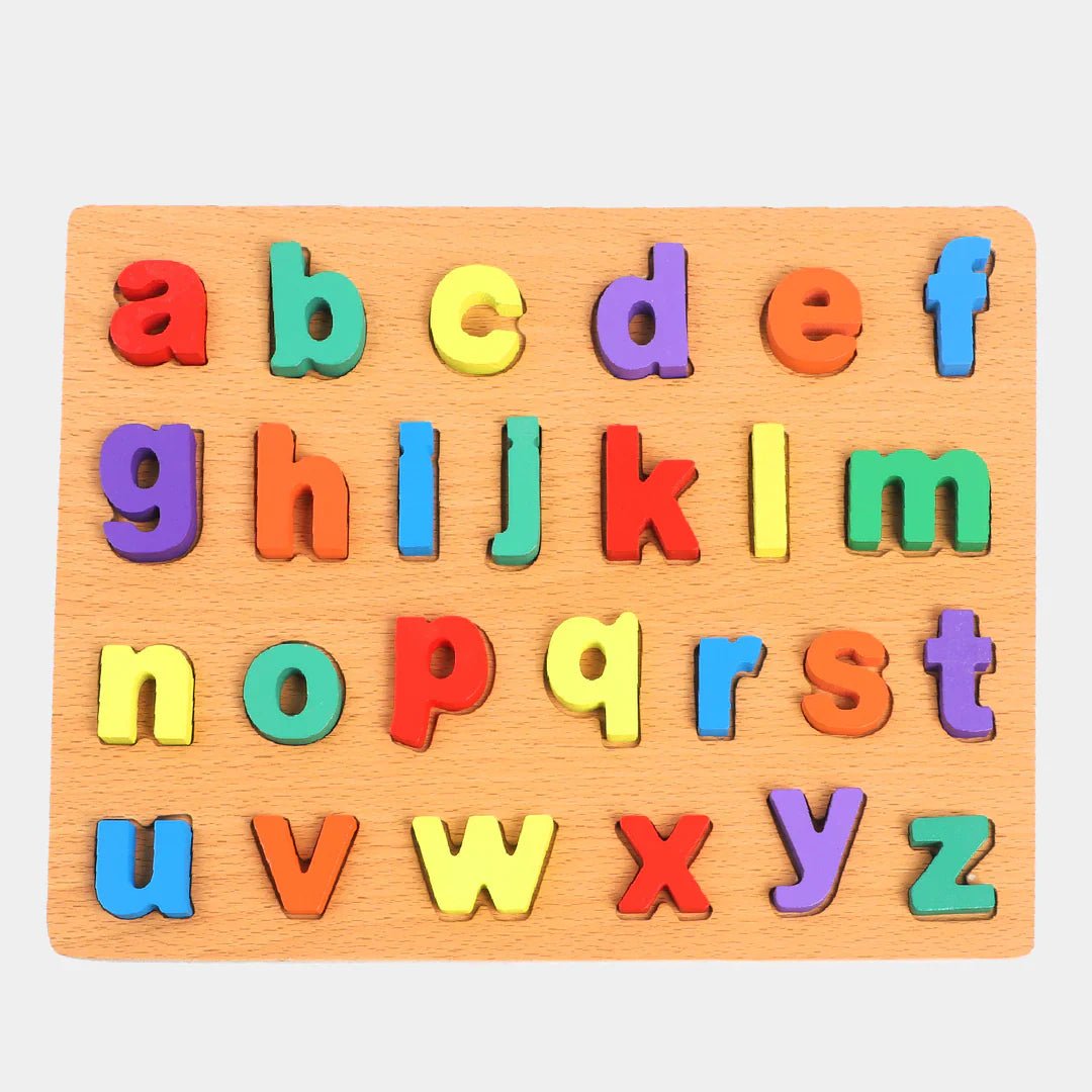 Wooden Alphabet Toy For Kids - Kiddie Land