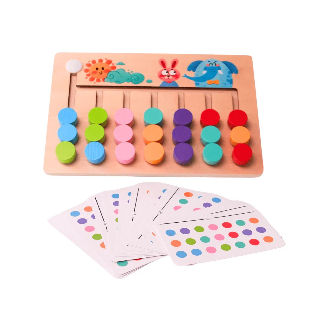 Wooden Mobile 7 Colour Match Toy - Kiddie Land