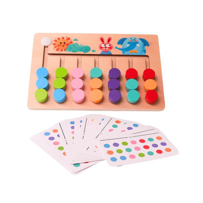 Wooden Mobile 7 Colour Match Toy - Kiddie Land