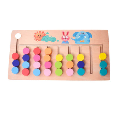 Wooden Mobile 7 Colour Match Toy - Kiddie Land