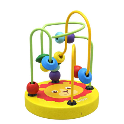 Wooden Spinning Mini Beads Maze Toy - Kiddie Land