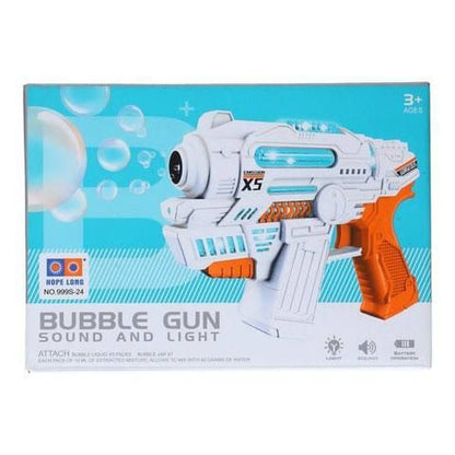 X5 Bubble Gun with Light and Sound for Kinds - Kiddie Land